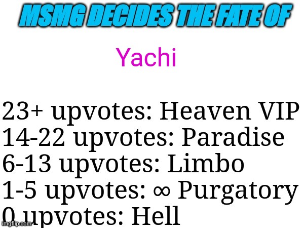 MSMG decides | Yachi | image tagged in msmg decides | made w/ Imgflip meme maker