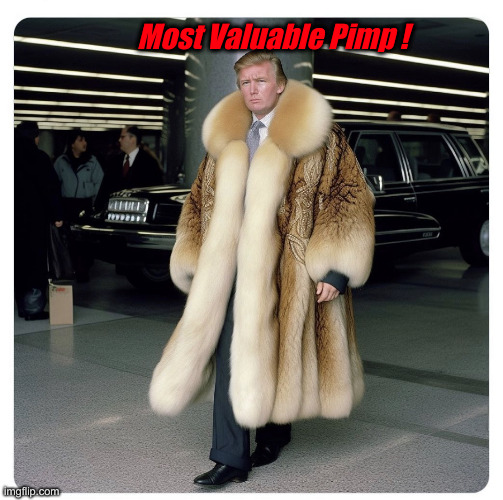 IYKYK | Most Valuable Pimp ! | image tagged in trumps a pimp,political meme,politics,funny memes,funny | made w/ Imgflip meme maker