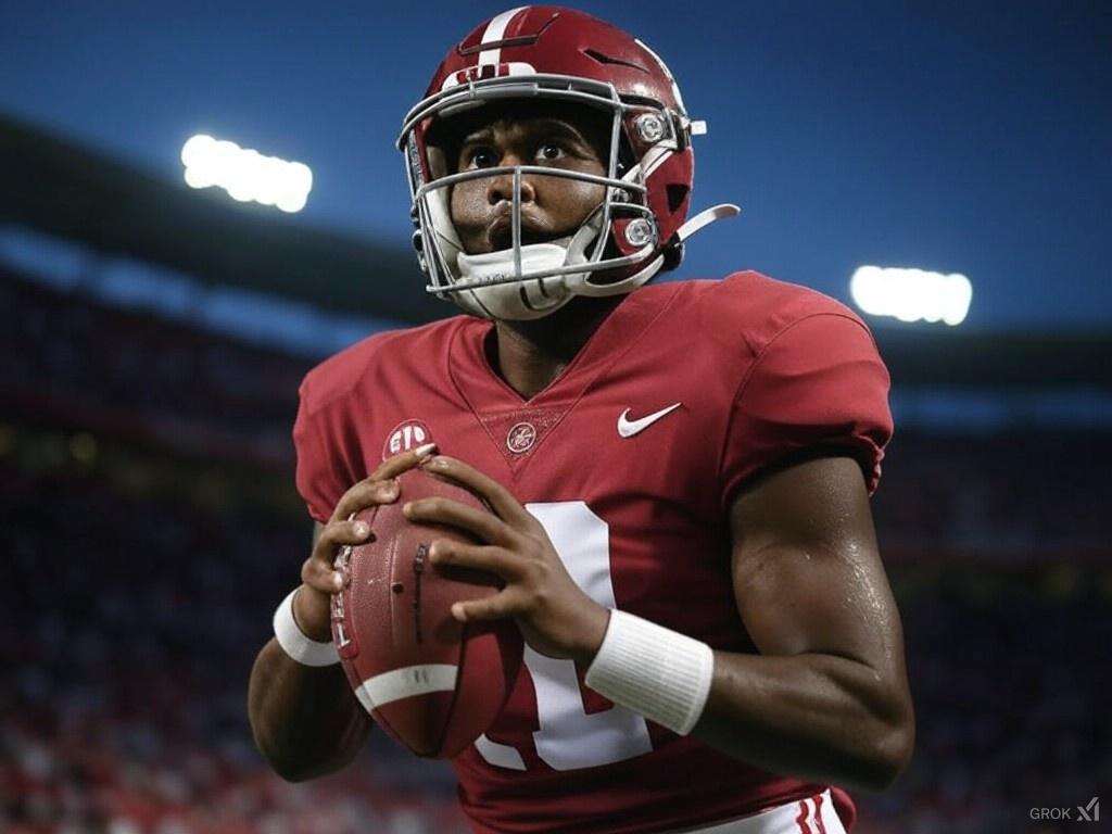 Alabama QB Blank Meme Template