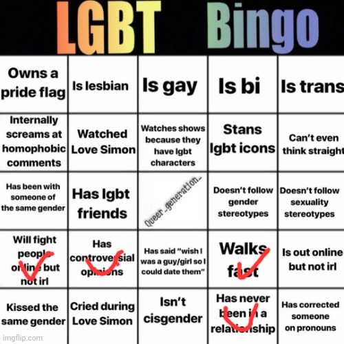 peak autism bingo | image tagged in lgbtq bingo | made w/ Imgflip meme maker