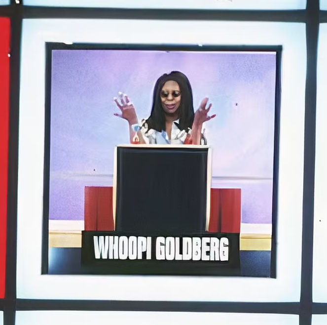 High Quality whoopi center square Blank Meme Template