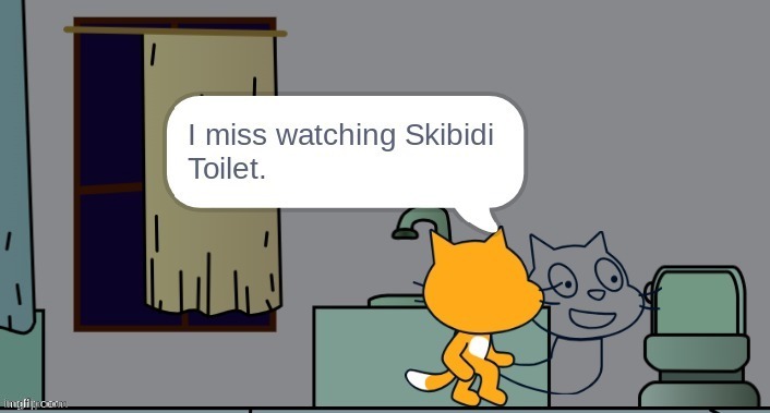 image tagged in scratch,skibidi toilet | made w/ Imgflip meme maker