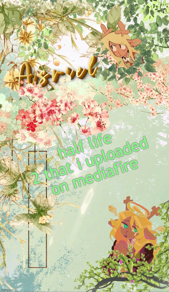 https://www.mediafire.com/file/gw1rthsennrx7by/halflife2.zip/file | half life 2 that i uploaded on mediafire | image tagged in asriel's forest temp | made w/ Imgflip meme maker