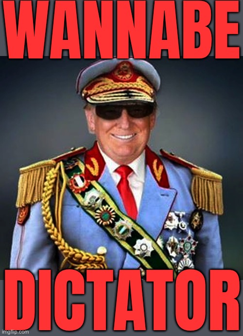 WANNABE DICTATOR | WANNABE; DICTATOR | image tagged in generalissimo caudillo dictator trump,donald trump,trump is a moron,dictator,scumbag america,scumbag republicans | made w/ Imgflip meme maker