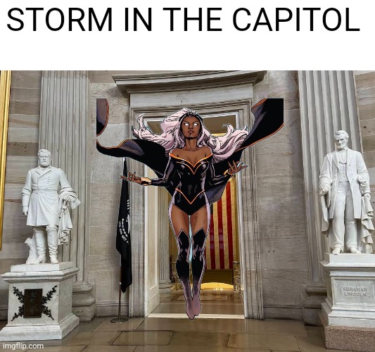 Happy 6th of January everyone! | STORM IN THE CAPITOL | image tagged in marvel comics,dark humor,offensive,political meme,memes,politics lol | made w/ Imgflip meme maker