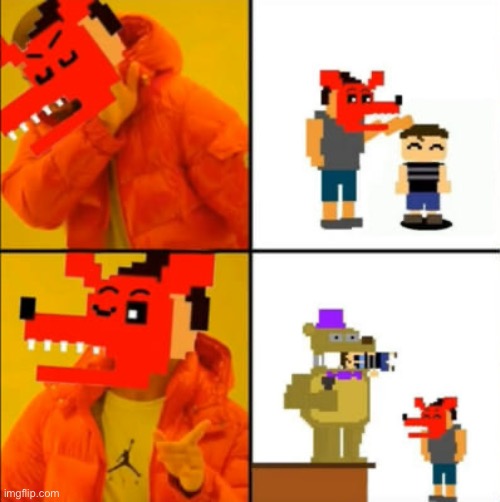 Man I sure love killing my brother (A FNAF Meme a Day: Day 273) | image tagged in fnaf,a fnaf meme a day | made w/ Imgflip meme maker