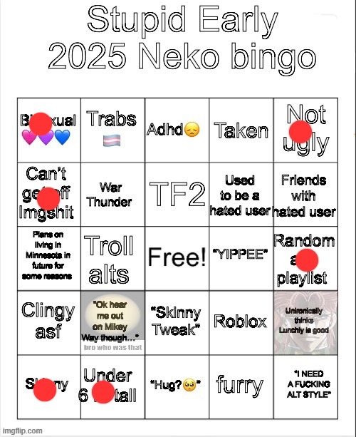 reposting because i forgot to mark down a few | made w/ Imgflip meme maker
