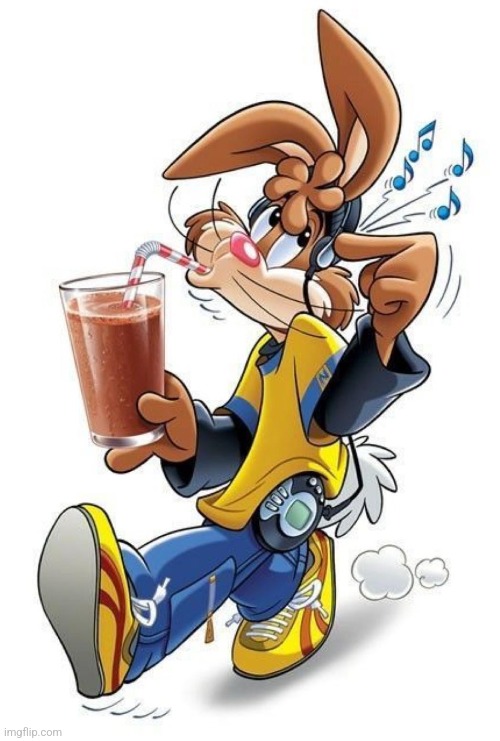 I love the nesquik mascot he's so silly | made w/ Imgflip meme maker