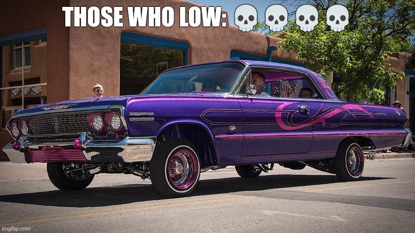 THOSE WHO LOW: 💀💀💀💀 | made w/ Imgflip meme maker