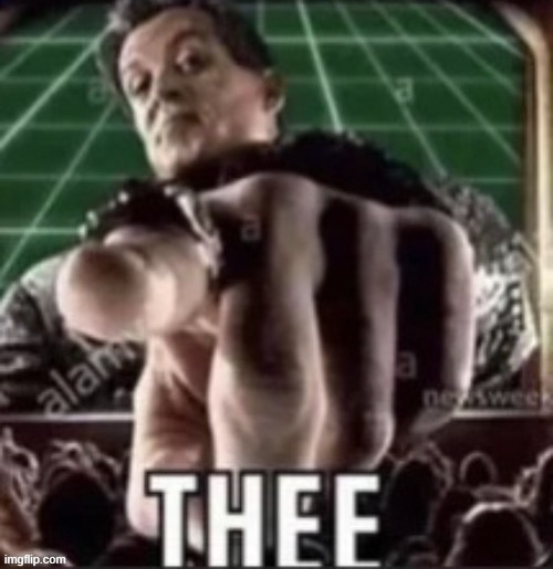 image tagged in thee | made w/ Imgflip meme maker