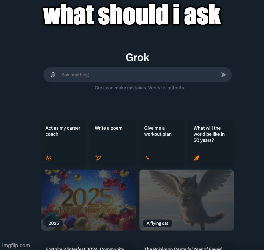 what should i ask | made w/ Imgflip meme maker