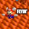 mario flyin' | image tagged in mario flyin' | made w/ Imgflip meme maker