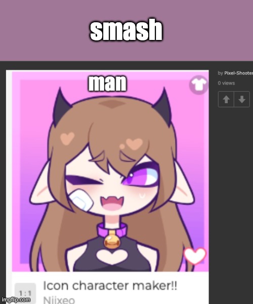 smash | made w/ Imgflip meme maker