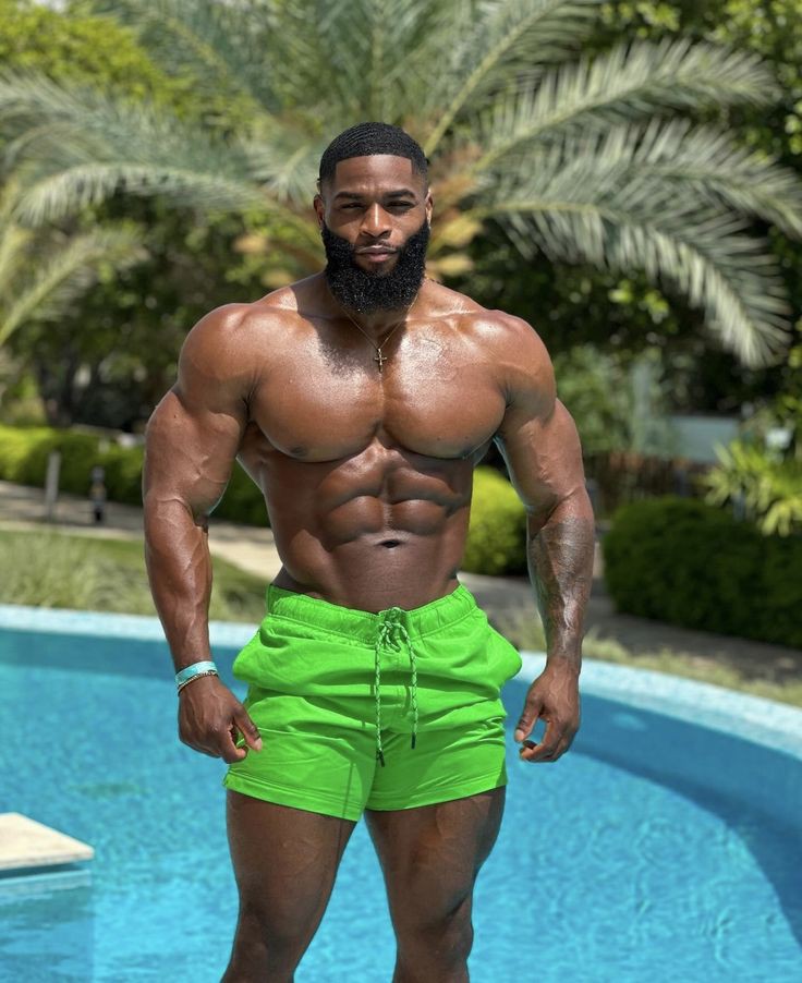 Black muscle Blank Meme Template