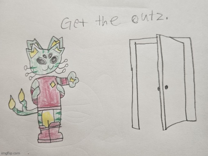 Get the outz | image tagged in get the outz | made w/ Imgflip meme maker