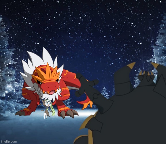 "Get away from my mother!" - Rex, after he evolved into a Tyrantrum.mp3 | made w/ Imgflip meme maker