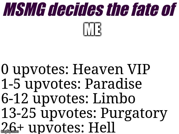 MSMG decides | ME | image tagged in msmg decides | made w/ Imgflip meme maker