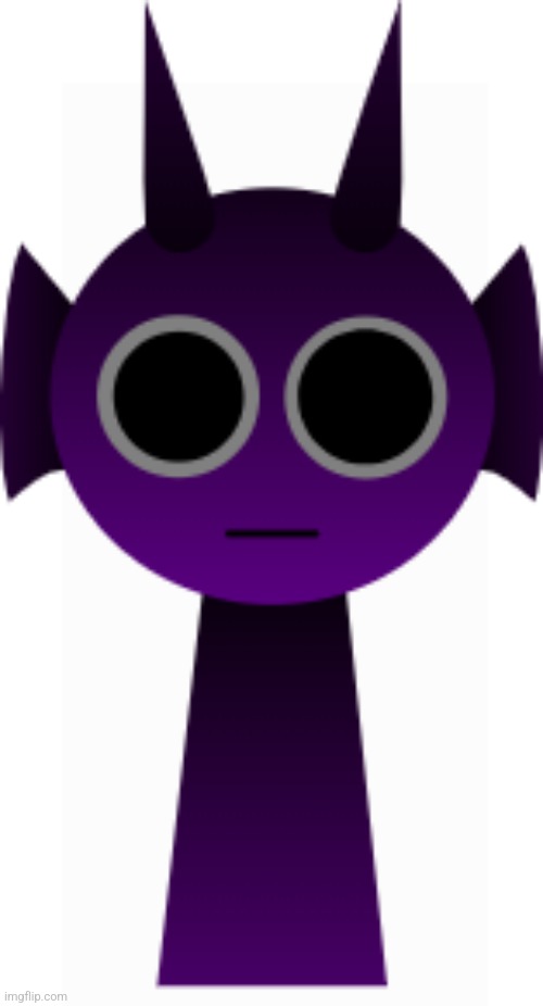 Durple(Purple) but Horror | image tagged in durple purple but horror | made w/ Imgflip meme maker