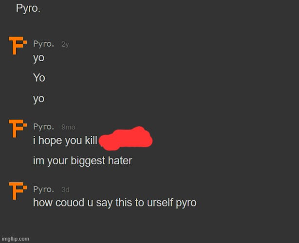 thanks del for the suppourt these haters keep hating fr | made w/ Imgflip meme maker