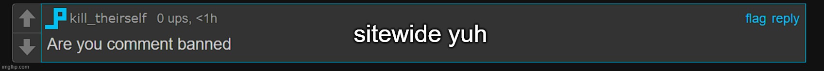 sitewide yuh | made w/ Imgflip meme maker