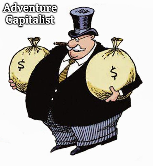 Greed | Adventure Capitalist | image tagged in greed,slavic | made w/ Imgflip meme maker