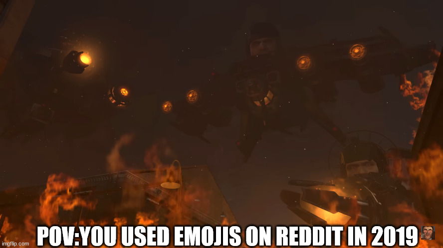 unwholesoem 100 | POV:YOU USED EMOJIS ON REDDIT IN 2019 | image tagged in astros staring,reddit | made w/ Imgflip meme maker