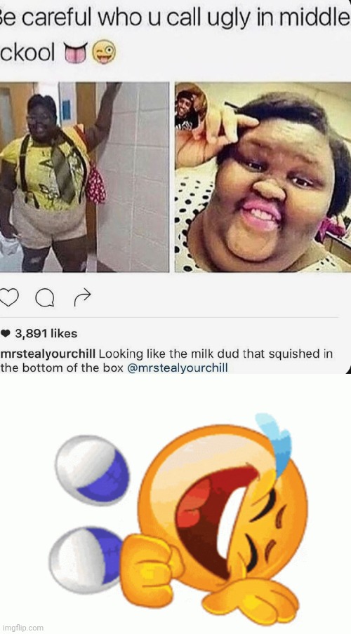 Why she look better in middle school | made w/ Imgflip meme maker