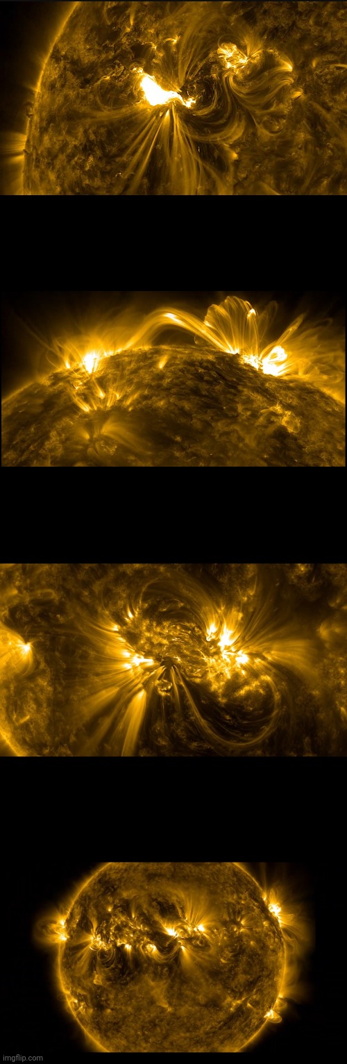 Flare Activity of the Sun | image tagged in the sun | made w/ Imgflip meme maker