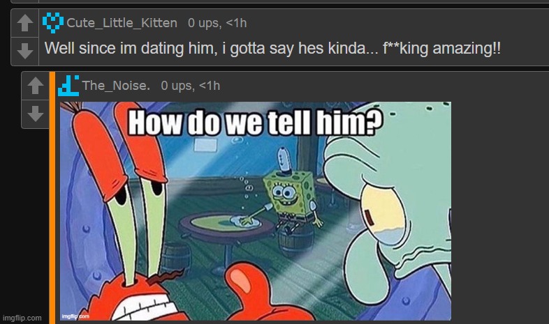 context: post asking what we think of Spire | made w/ Imgflip meme maker