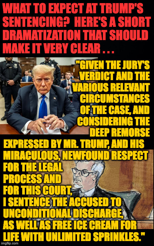 If he shows up, I expect some kicking and screaming. | image tagged in memes,trump sentencing,kicking and screaming | made w/ Imgflip meme maker