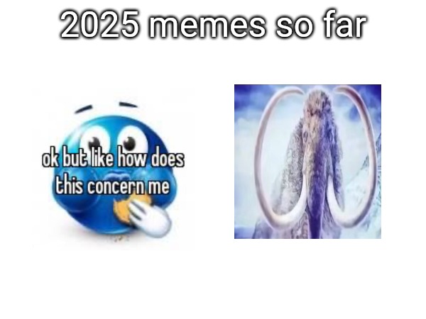 2025 memes so far | made w/ Imgflip meme maker