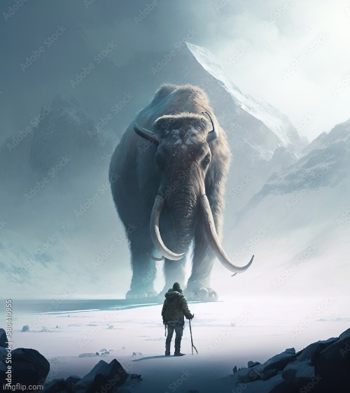 Mammoth Hunter | image tagged in mammoth hunter | made w/ Imgflip meme maker