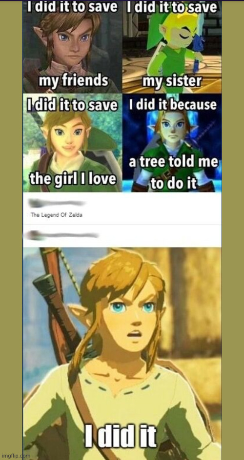 botw link just did it | image tagged in the legend of zelda,botw,the legend of zelda breath of the wild,zelda,funny,link | made w/ Imgflip meme maker