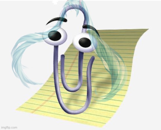 Microsoft Paperclip | image tagged in microsoft paperclip | made w/ Imgflip meme maker