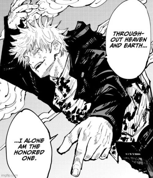 i alone am the honored one | image tagged in i alone am the honored one | made w/ Imgflip meme maker