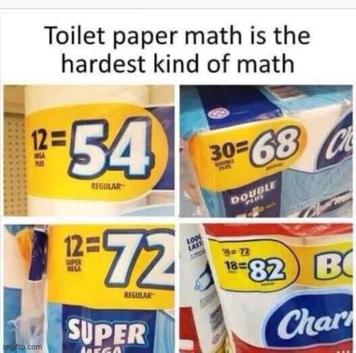 image tagged in math,maths,toilet paper | made w/ Imgflip meme maker