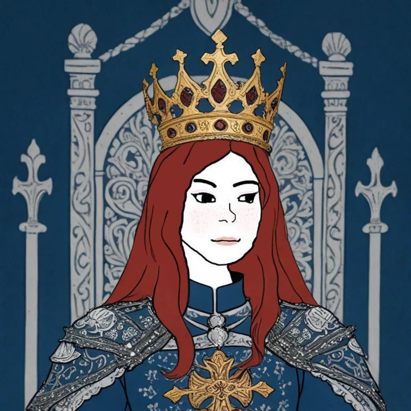 Royal Wifejak Blank Meme Template