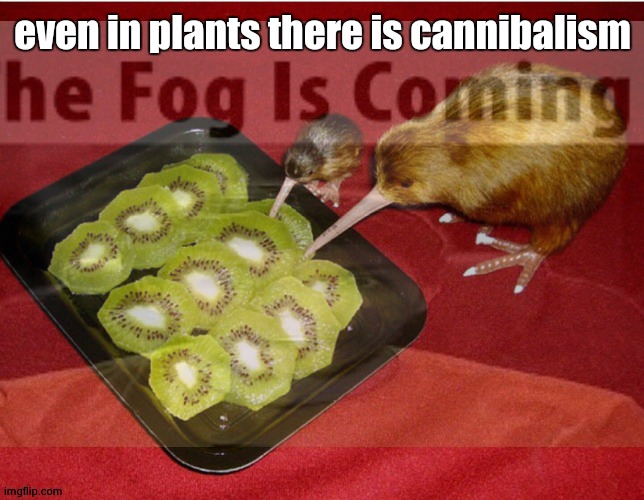 mf I'm trying my best to be popular and not get saturn'd | even in plants there is cannibalism | made w/ Imgflip meme maker