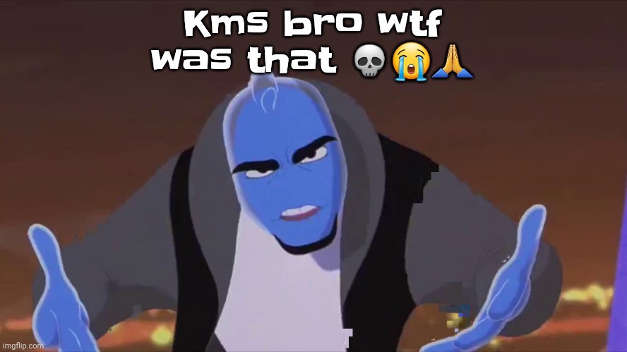 Pemboy forn | Kms bro wtf was that 💀😭🙏 | image tagged in he is holding air | made w/ Imgflip meme maker