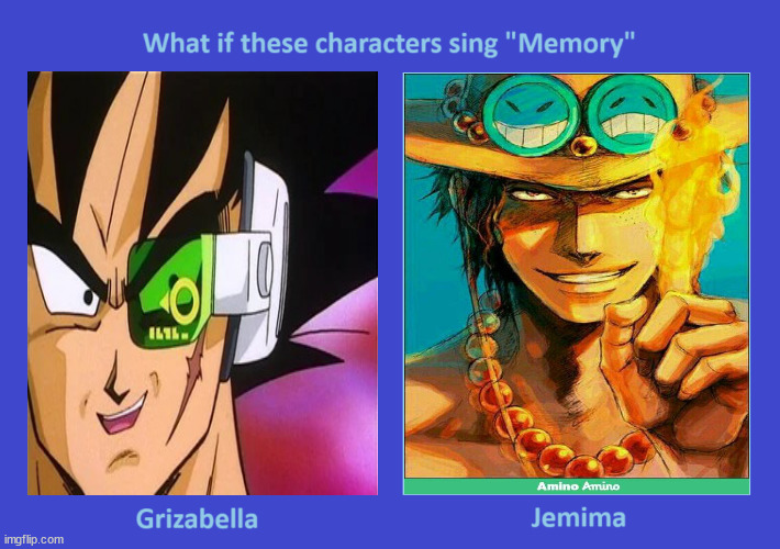 what if bardock and ace sing memory | image tagged in what if these characters sing memory,anime,memories,musicals,one piece,dragon ball z | made w/ Imgflip meme maker