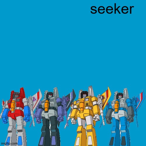 Blank Weezer blue album edit | seeker | image tagged in blank weezer blue album edit | made w/ Imgflip meme maker