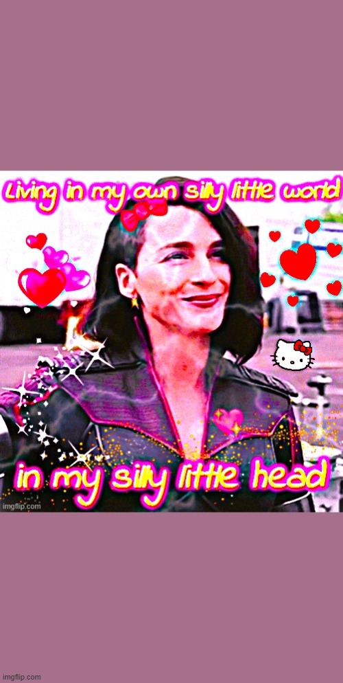 Living in my own silly little world in my silly little head | image tagged in living in my own silly little world in my silly little head | made w/ Imgflip meme maker