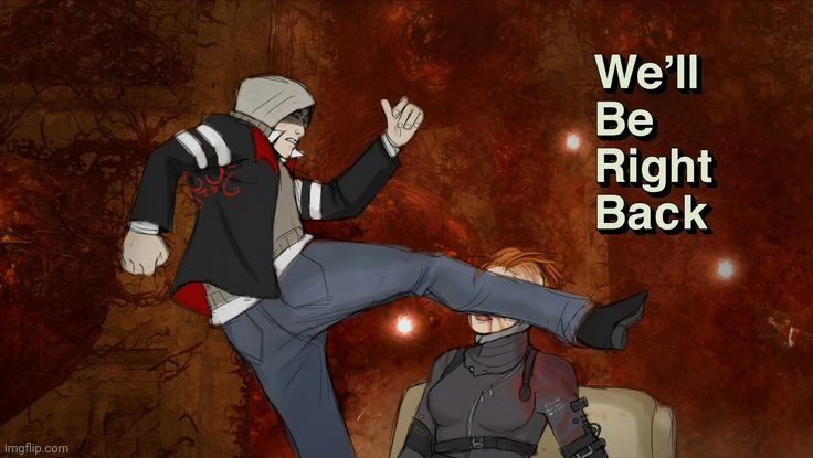 Alex Mercer from Prototype we'll be right back | image tagged in alex mercer from prototype we'll be right back | made w/ Imgflip meme maker