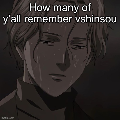 Johan | How many of y’all remember vshinsou | image tagged in johan | made w/ Imgflip meme maker