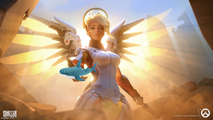 Mercy | image tagged in mercy | made w/ Imgflip meme maker