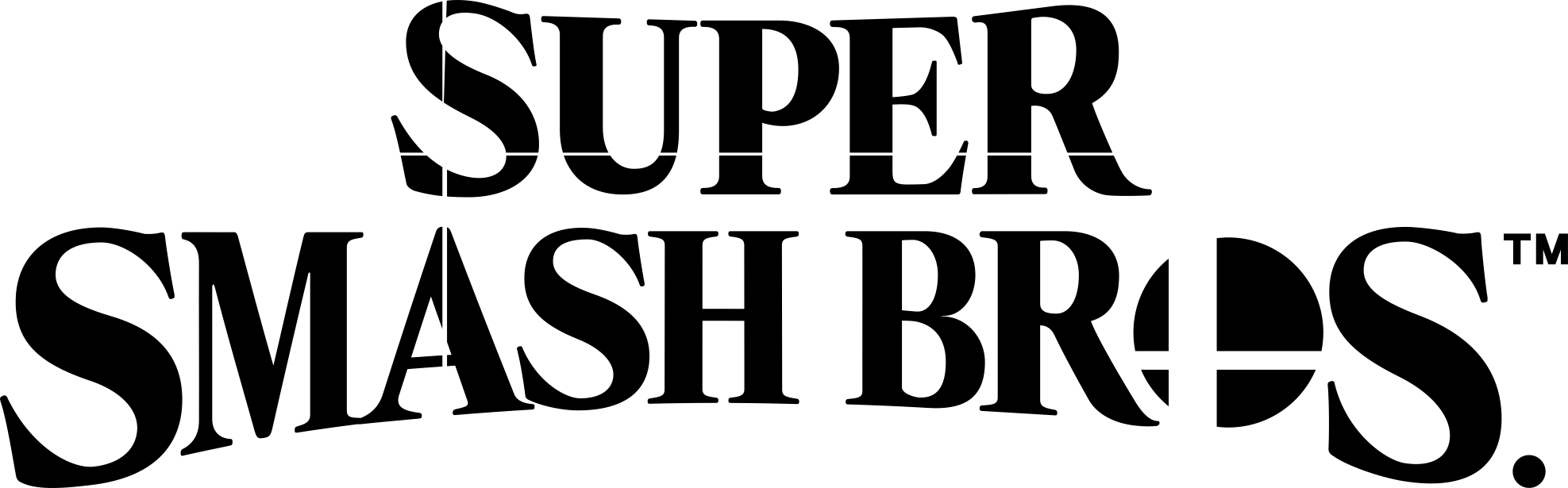 Super Smash Bros. Logo Blank Meme Template
