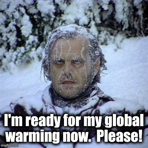 If the temperature going up a couple of degrees is a disaster, I'll deal with it | I'm ready for my global
warming now.  Please! | image tagged in frozen guy,global warming,climate change,memes,democrats,please | made w/ Imgflip meme maker