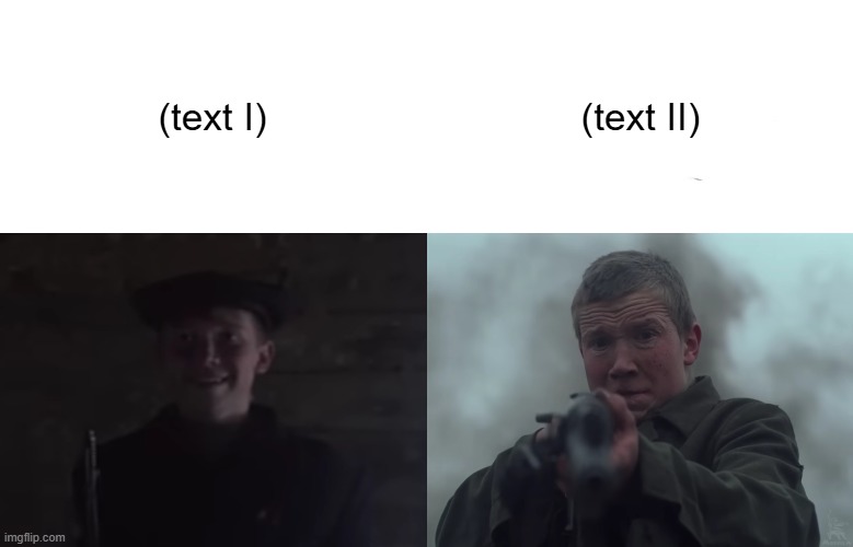 Before and After war: come and see edition. | (text I); (text II) | image tagged in come and see,russian,war,anti-war,movie | made w/ Imgflip meme maker