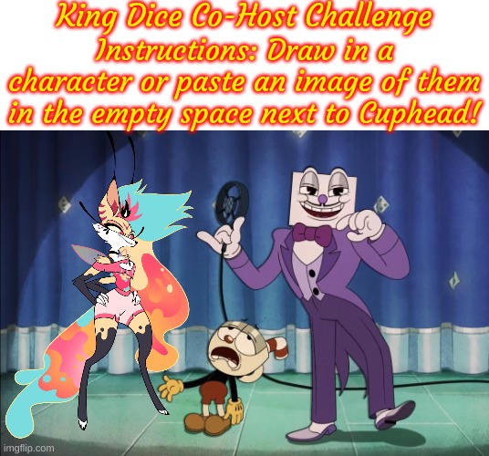 The King Dice Co-Host Challenge: Beelzebub! | image tagged in king dice co-host challenge | made w/ Imgflip meme maker