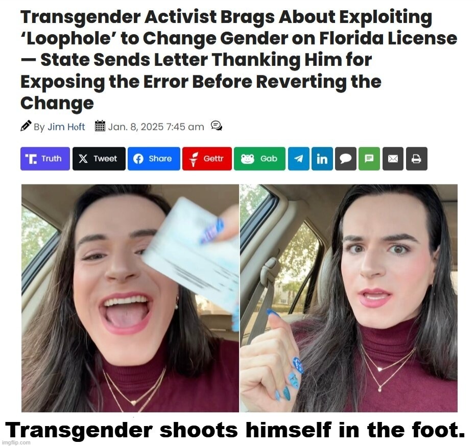 Transgender triggers himself. | image tagged in super_triggered,transgender,tired of hearing about transgenders,chicks with dicks,sex education,pronouns | made w/ Imgflip meme maker